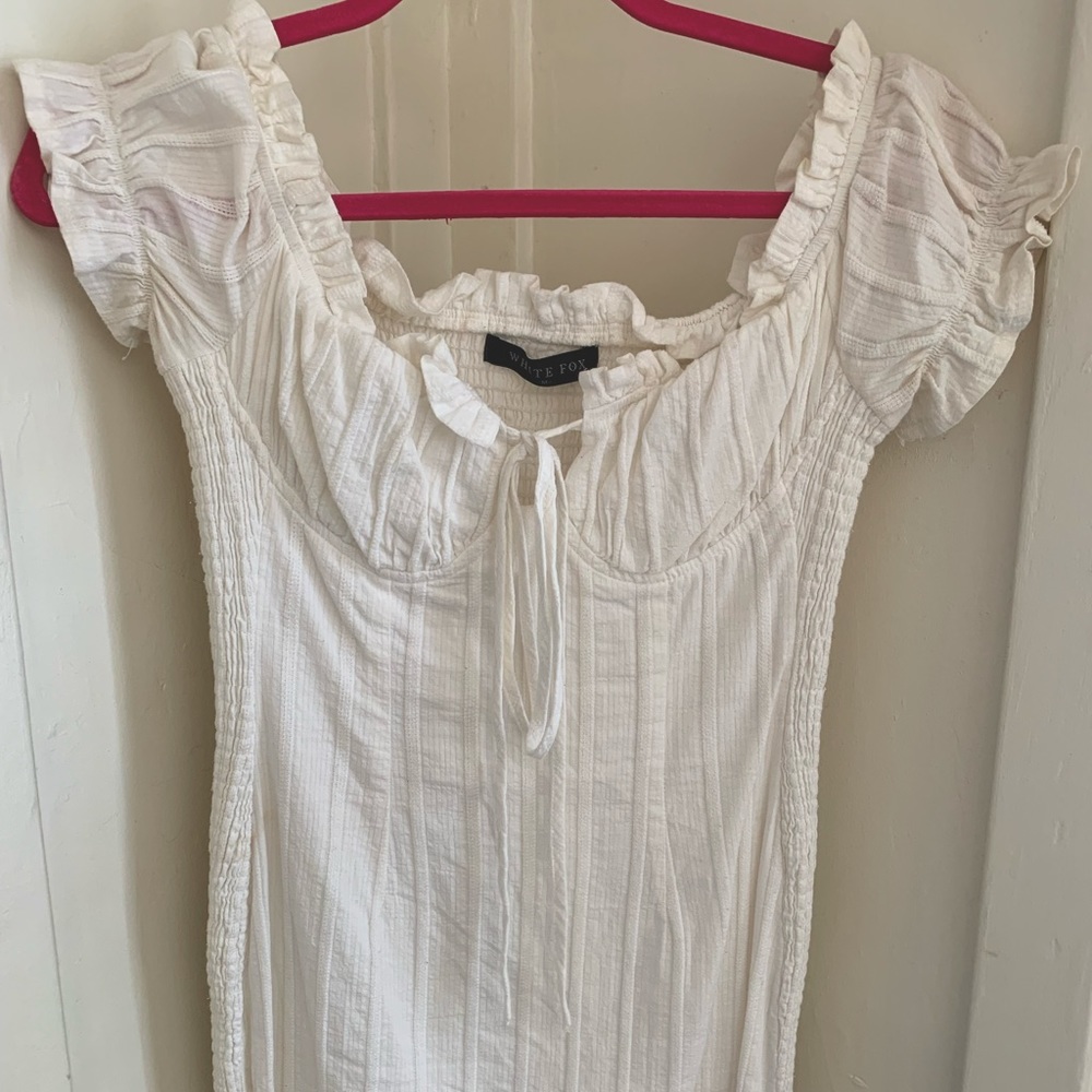 Whitefox White Mini Dress